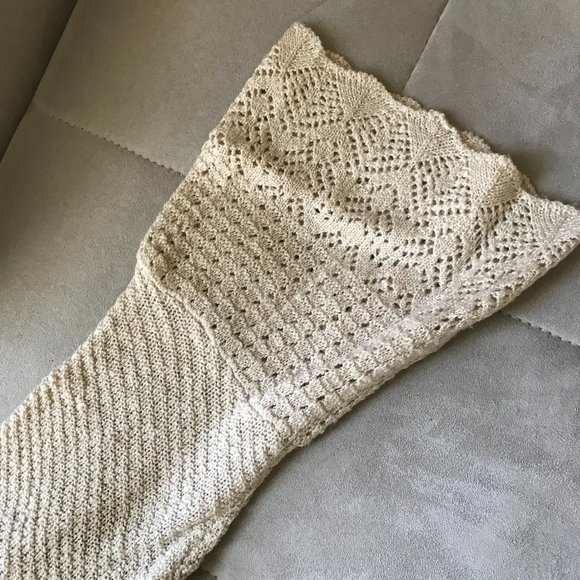 LC Lauren Conrad Pointelle Open-Front Cardigan Sweater - Picture 5 of 6